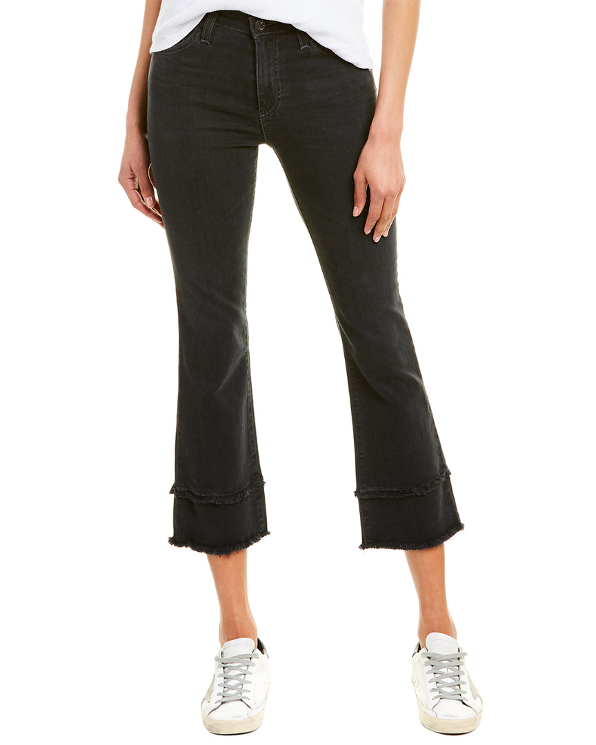 Image of AG Jeans The Jodi  Years Deluge High-Rise Slim Flare Crop