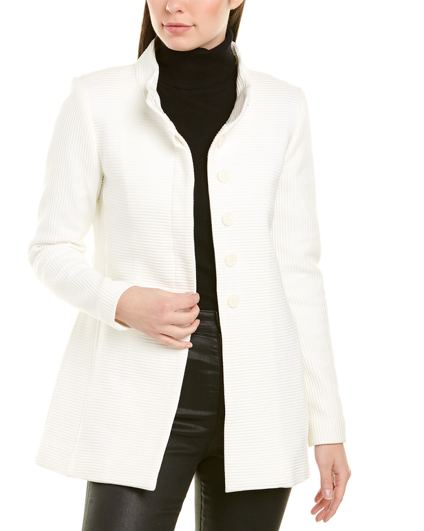 Ecru Jacket Women's White M eBay