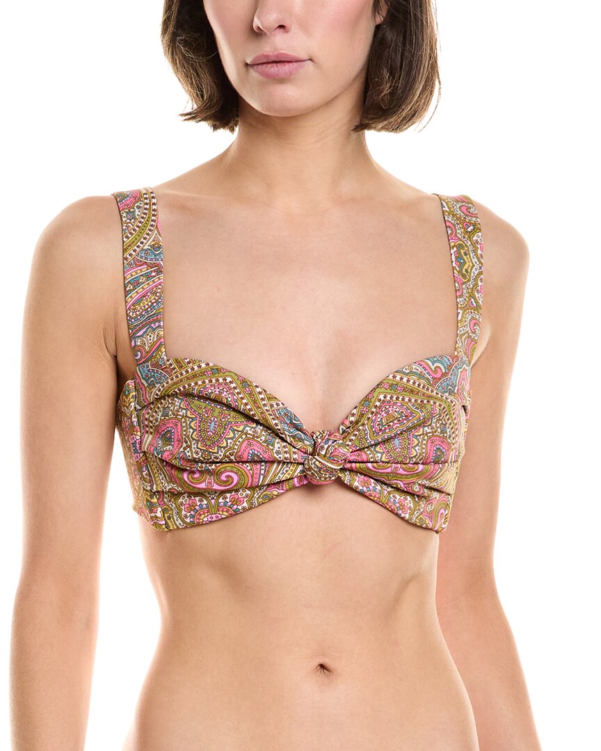 Montce Hayden Bikini Top In Green