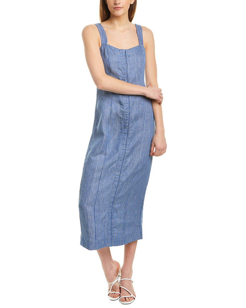 Image of Mara Hoffman Irena Linen Midi Dress