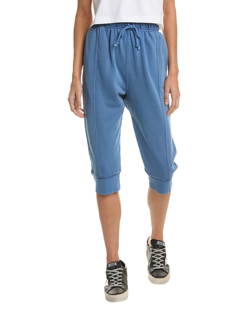Free People Best Of Cropped Jogger Pant In Blue