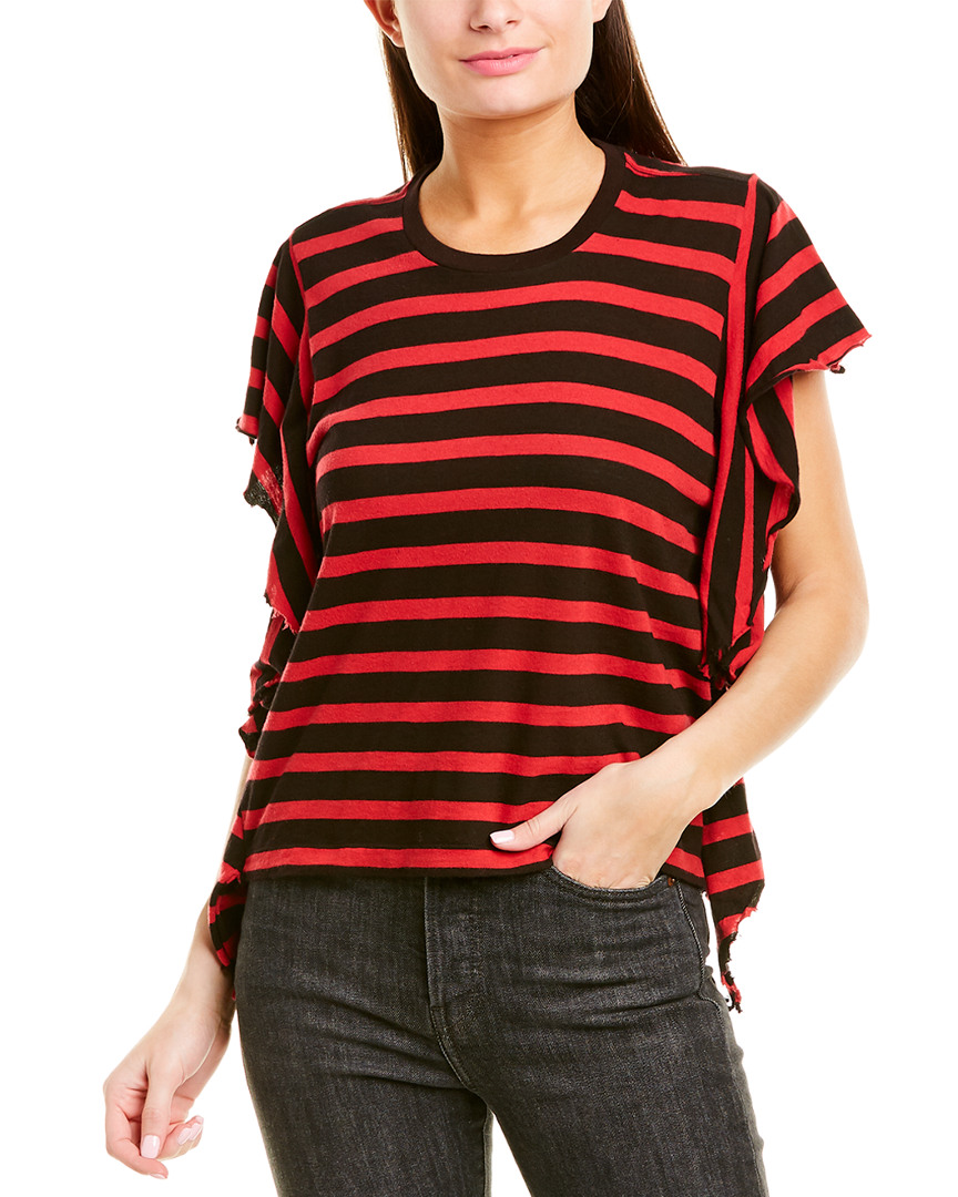 Image of R Striped Flutter T-Shirt
