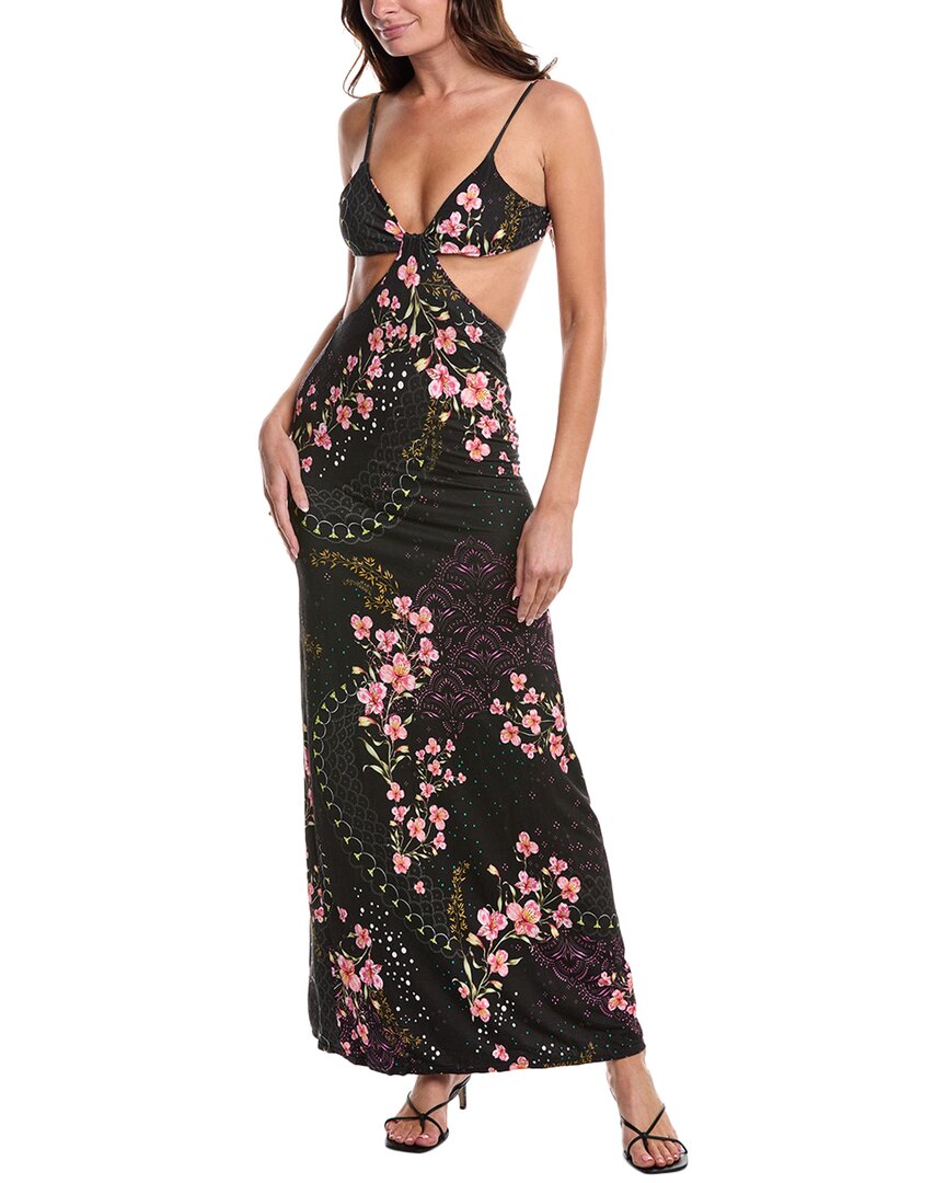 AGUA BENDITA AGUA BENDITA SELENE GLEAM MAXI DRESS 