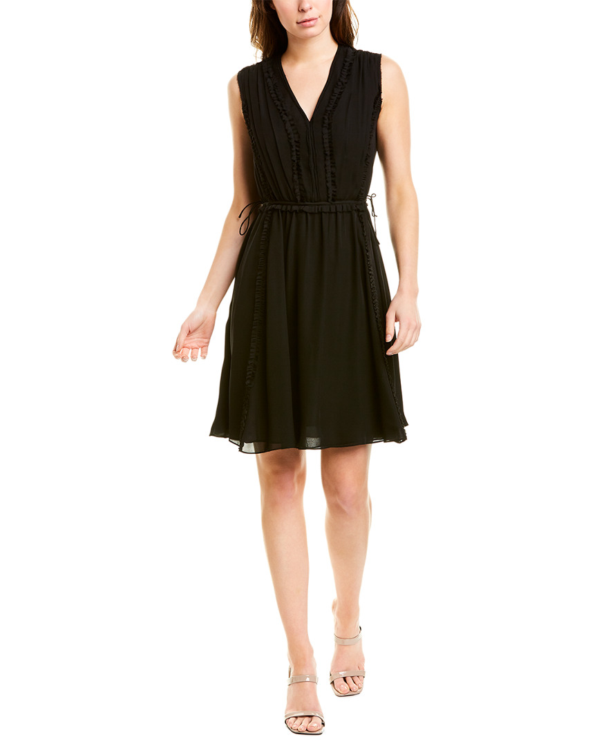 Image of Jason Wu Ruffle Silk Mini Dress