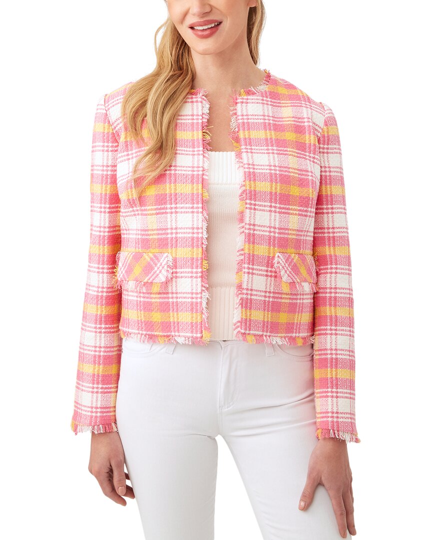 Trina Turk Rocco Blazer In Pink Paradise