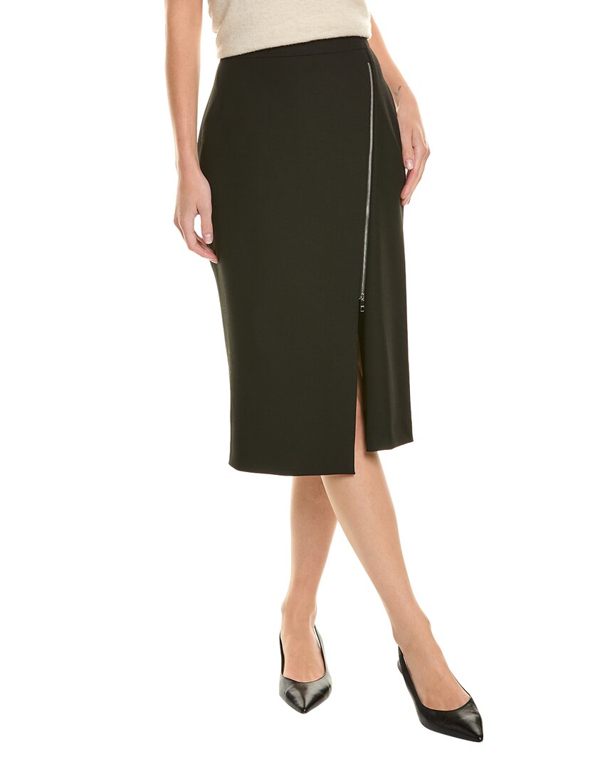Hugo Boss Vemboka3 Pencil Skirt In Black