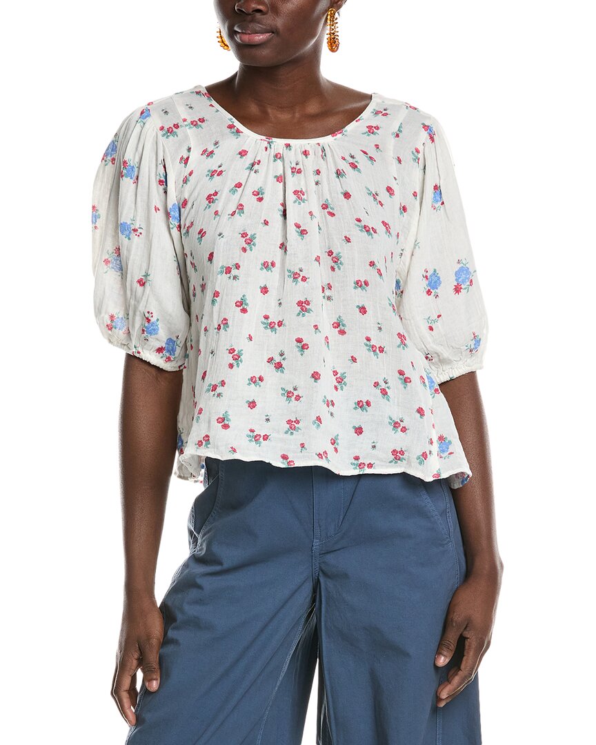 Free People Chloe Printed Top