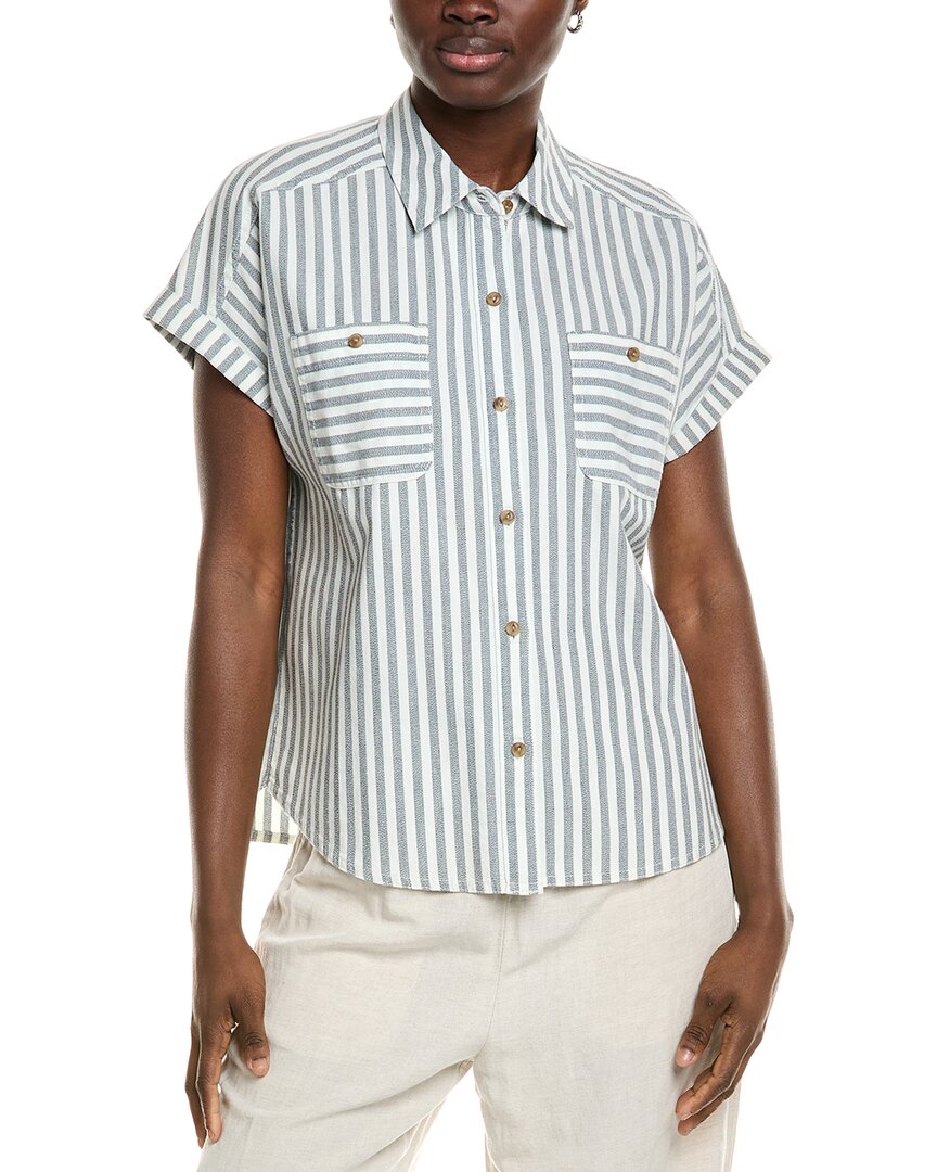 Tommy Bahama Seaway Breeze Stripe Shirt In Blue