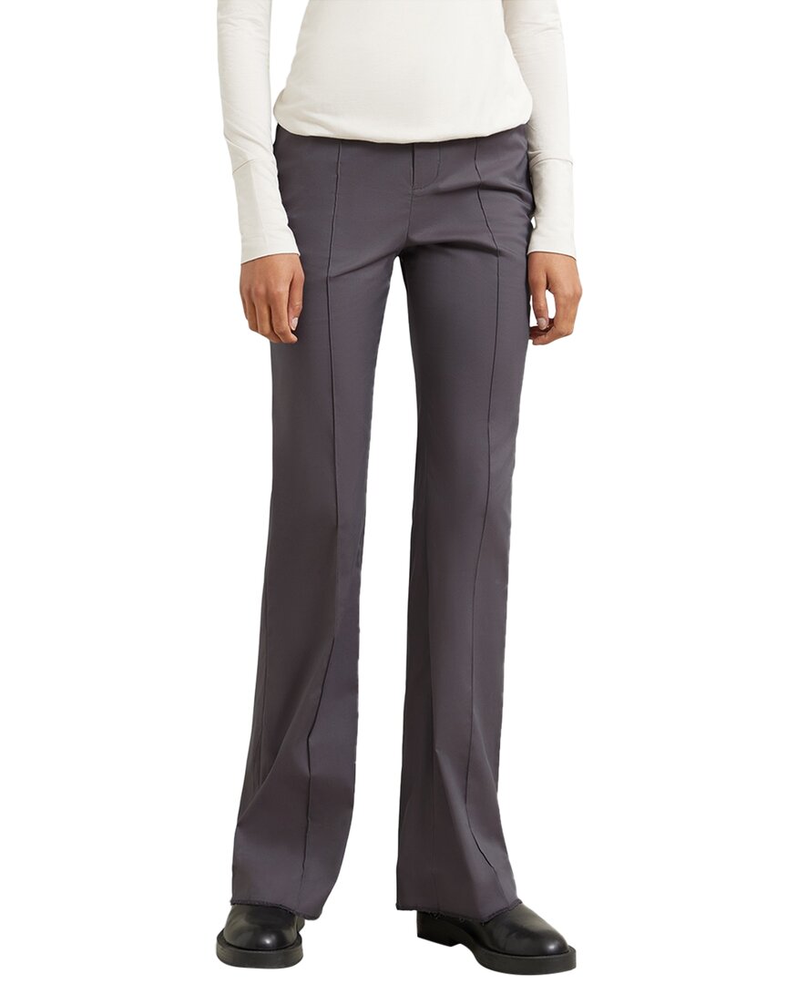 Modern Citizen Kimber Tailored Pant In Grey