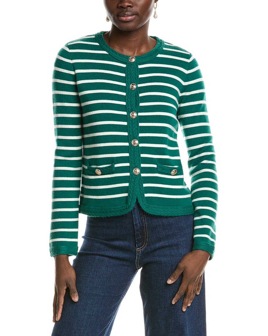 Elie Tahari The Makena Wool & Cashmere-blend Cardigan