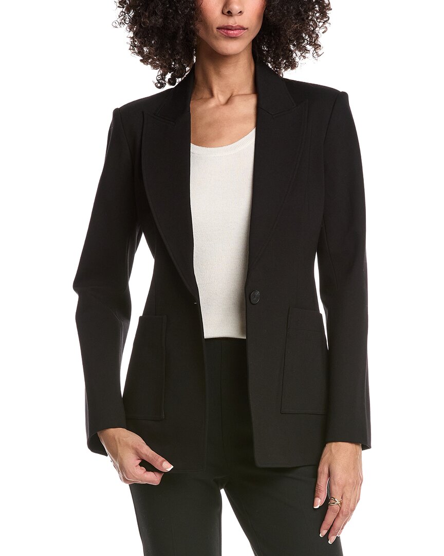 Toccin Rory Single Button Blazer In Black