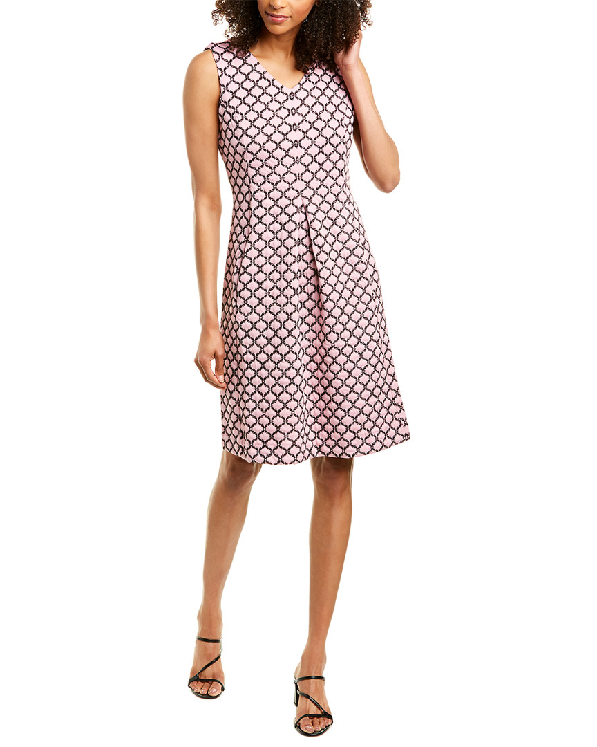 Image of tyler boe Caroline Jacquard A-Line Dress
