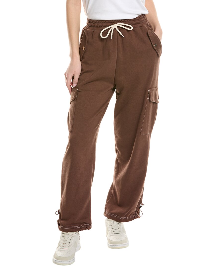 Shop Colette Rose Cargo Pant In Brown