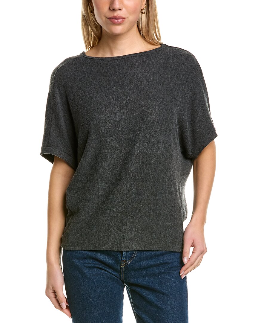 Michael Stars Ellie Elbow Sleeve Top In Nocolor