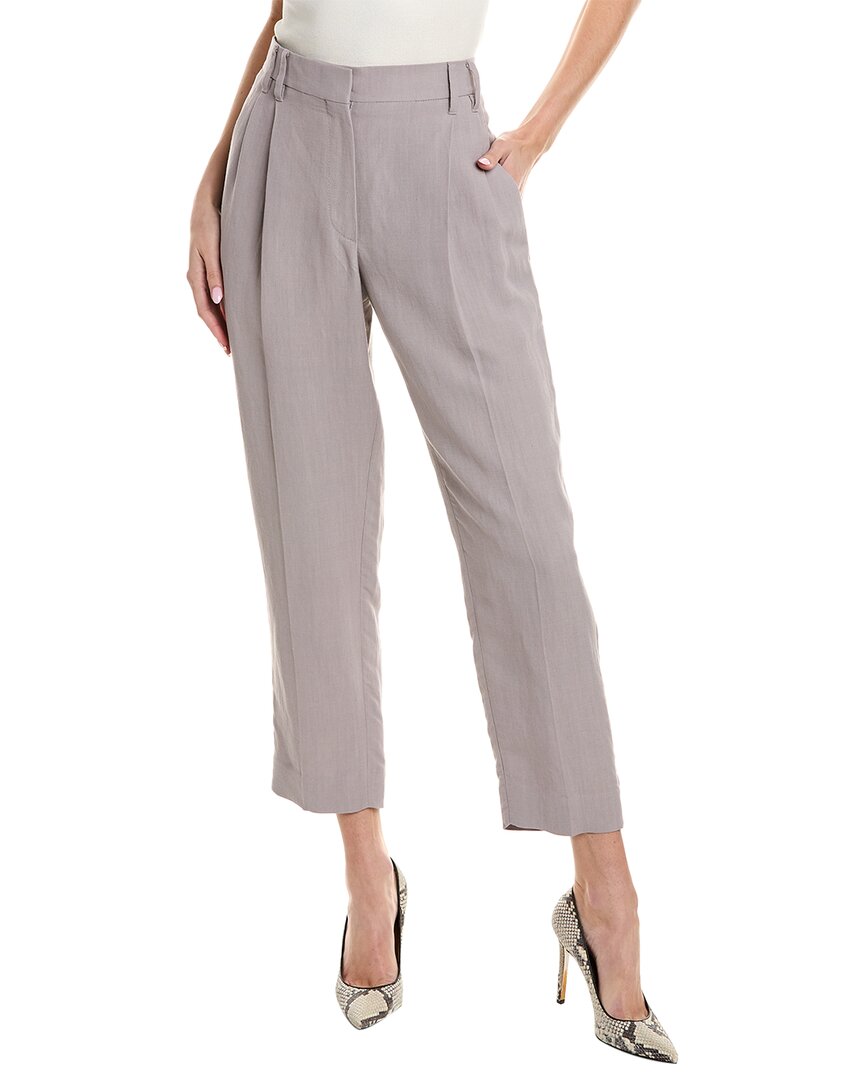 BRUNELLO CUCINELLI BRUNELLO CUCINELLI LINEN-BLEND PANT