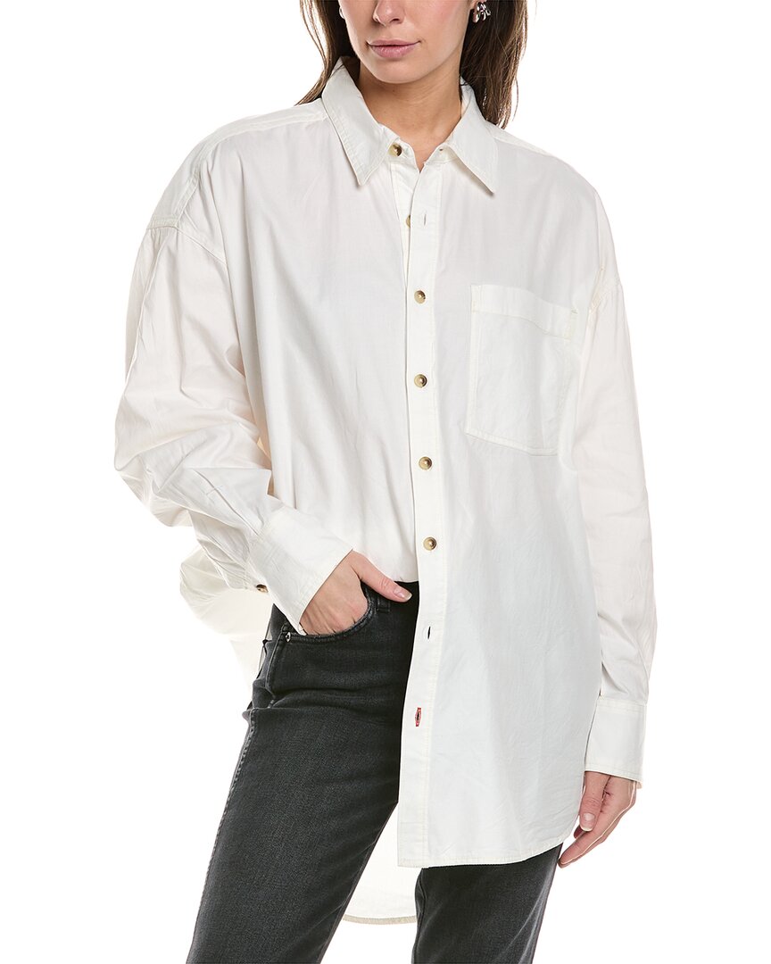 Shop Free People Freddie Shirt In White