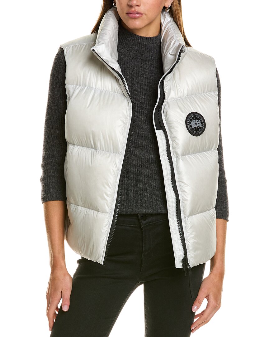 Canada Goose Cypress Puffer Vest In Grey