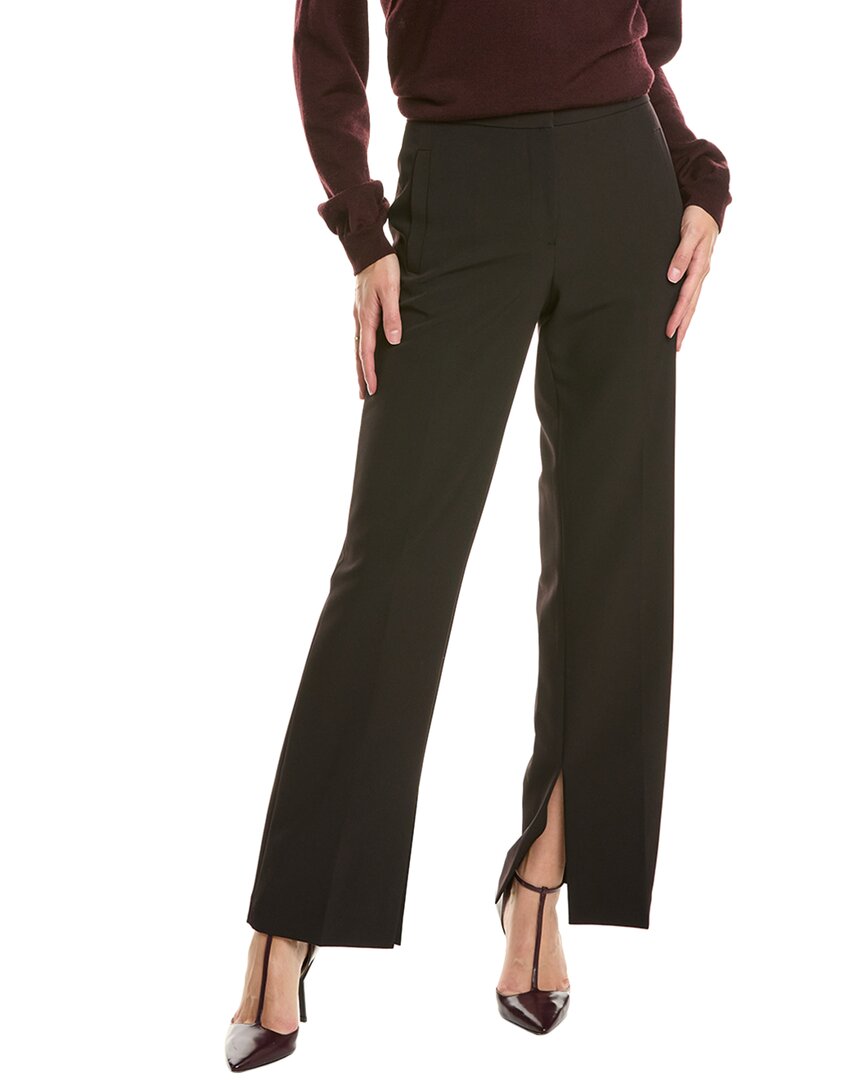Shop Elie Tahari High-waist Trouser In Black
