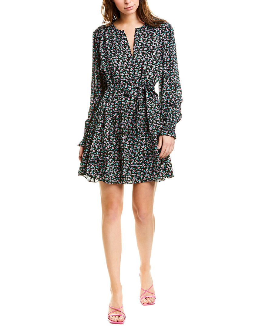 Image of Jason Wu Mini Rose Floral Shift Dress