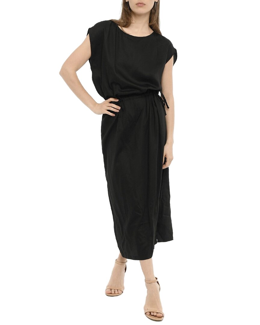 chinese dress ladies Honey Black Maxi Dress - US 4