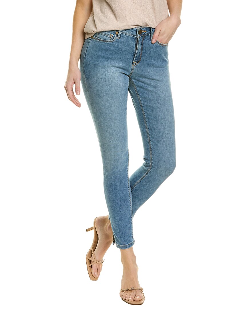 Lola Jeans Blair Light Blue Distressed Mid-rise Skinny Jean | ModeSens