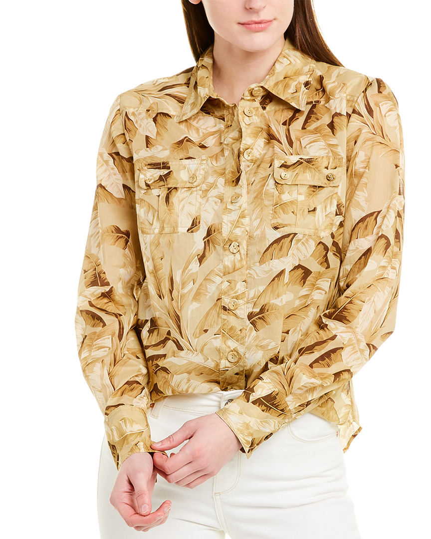 Image of Zimmermann Super Eight Safari Shirt