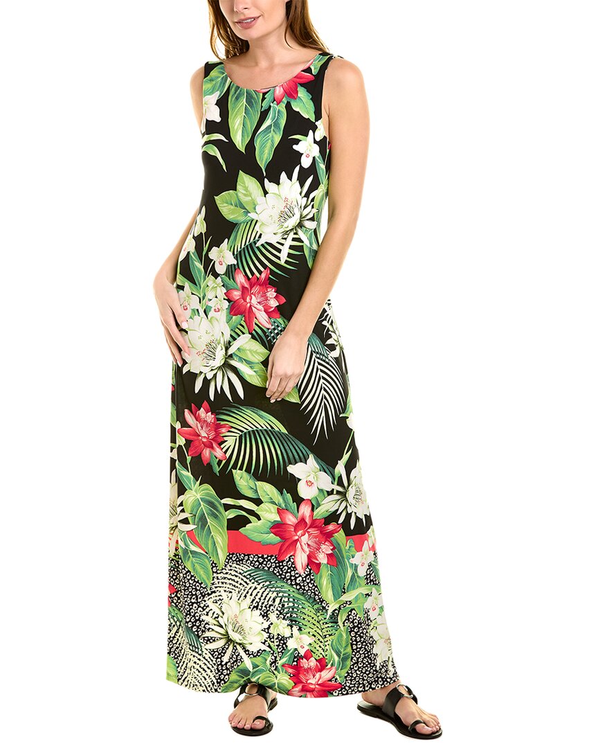 Tommy Bahama Grande Grove Maxi Dress In Black | ModeSens