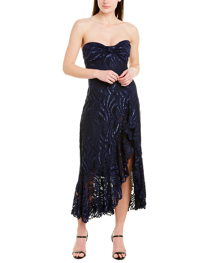 Image of Jonathan Simkhai Ruffled Midi Dress