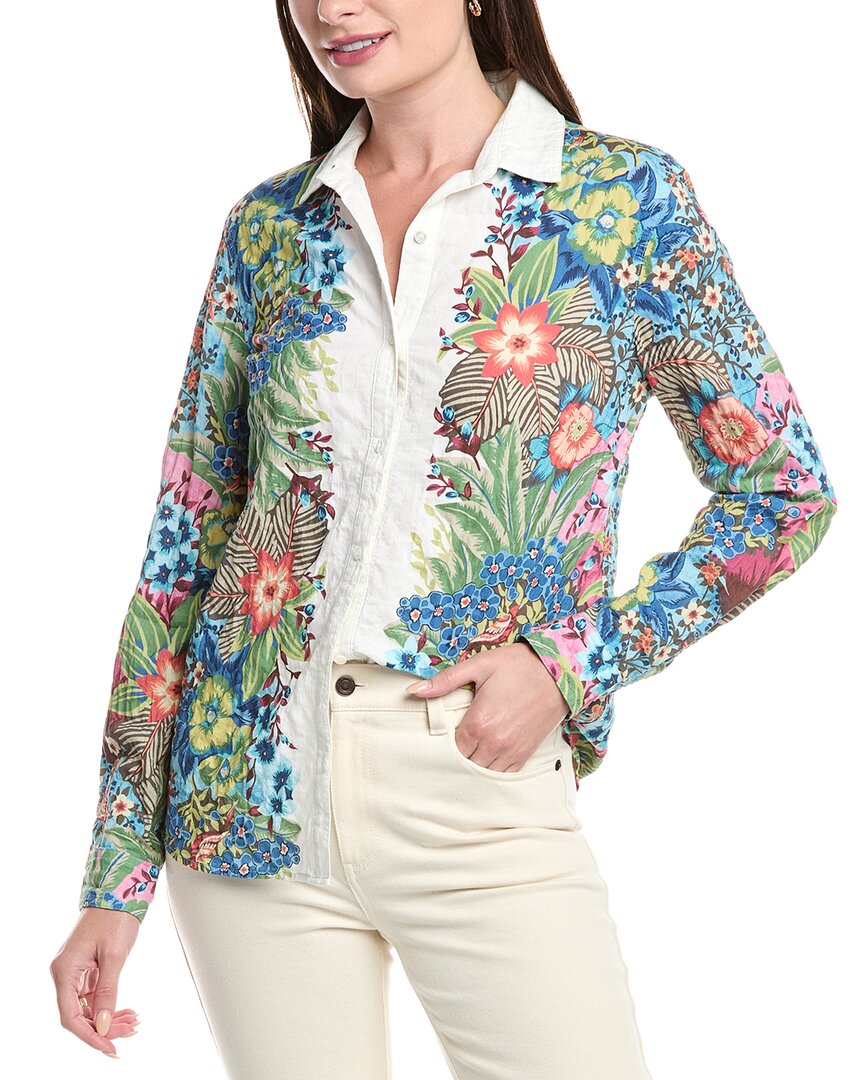 J.mclaughlin J. Mclaughlin Lois Blouse In Multi