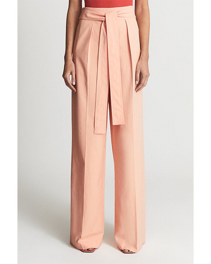 Reiss Malin Pant In Pink