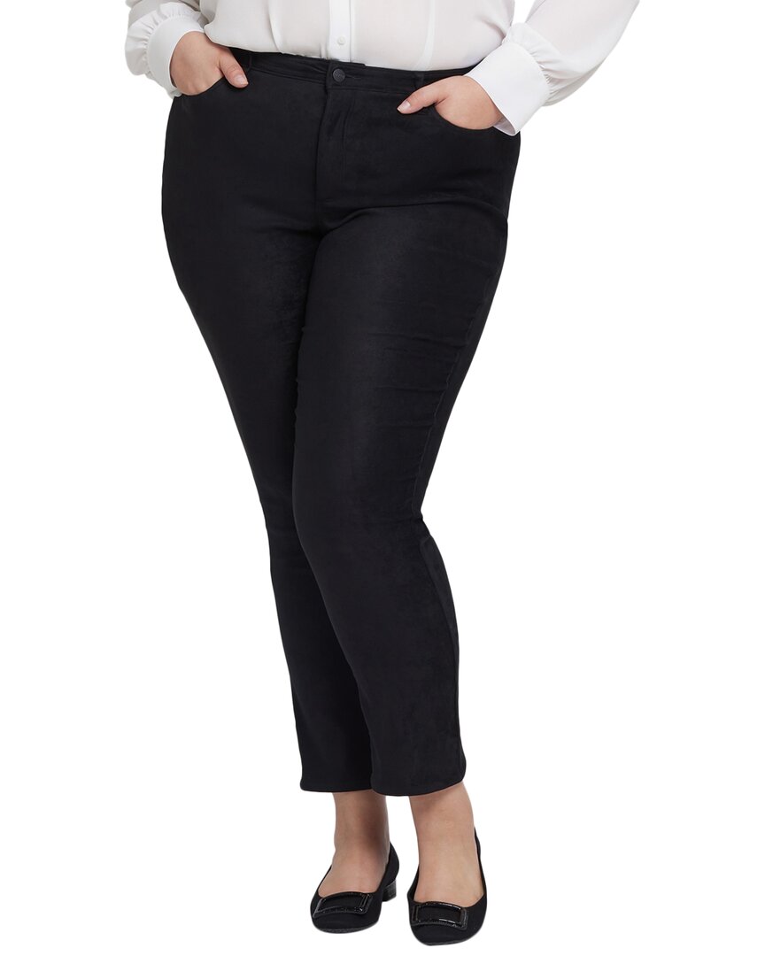Nydj Sheri Slim Faux Suede Pants