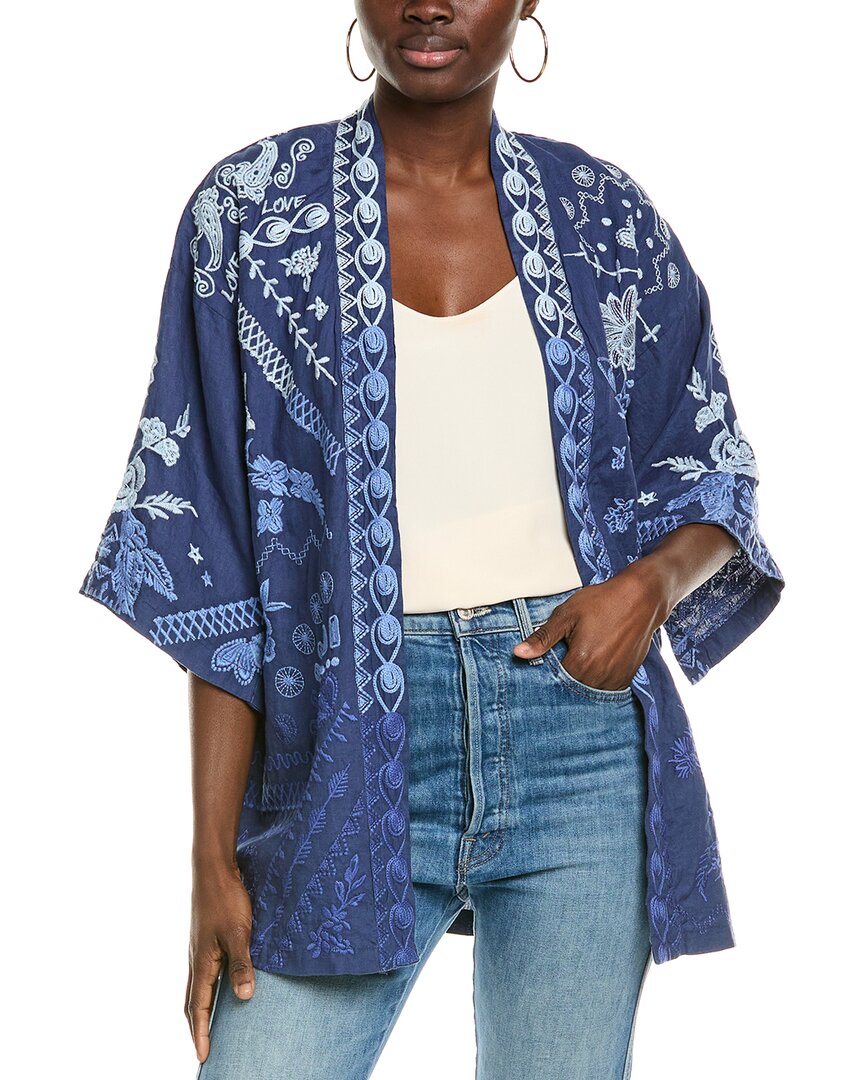 Johnny Was Linen Kimono