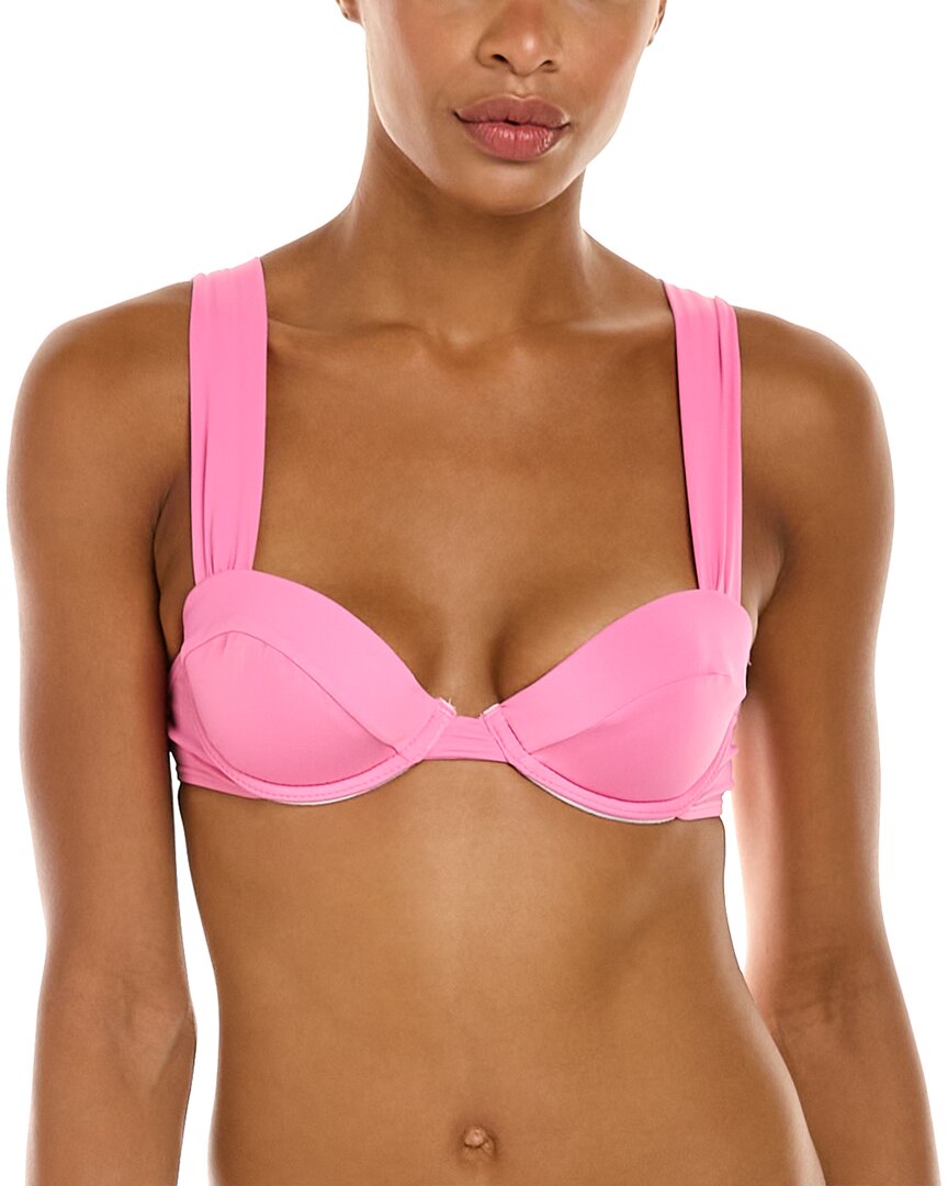 Weworewhat Claudia Top In Pink