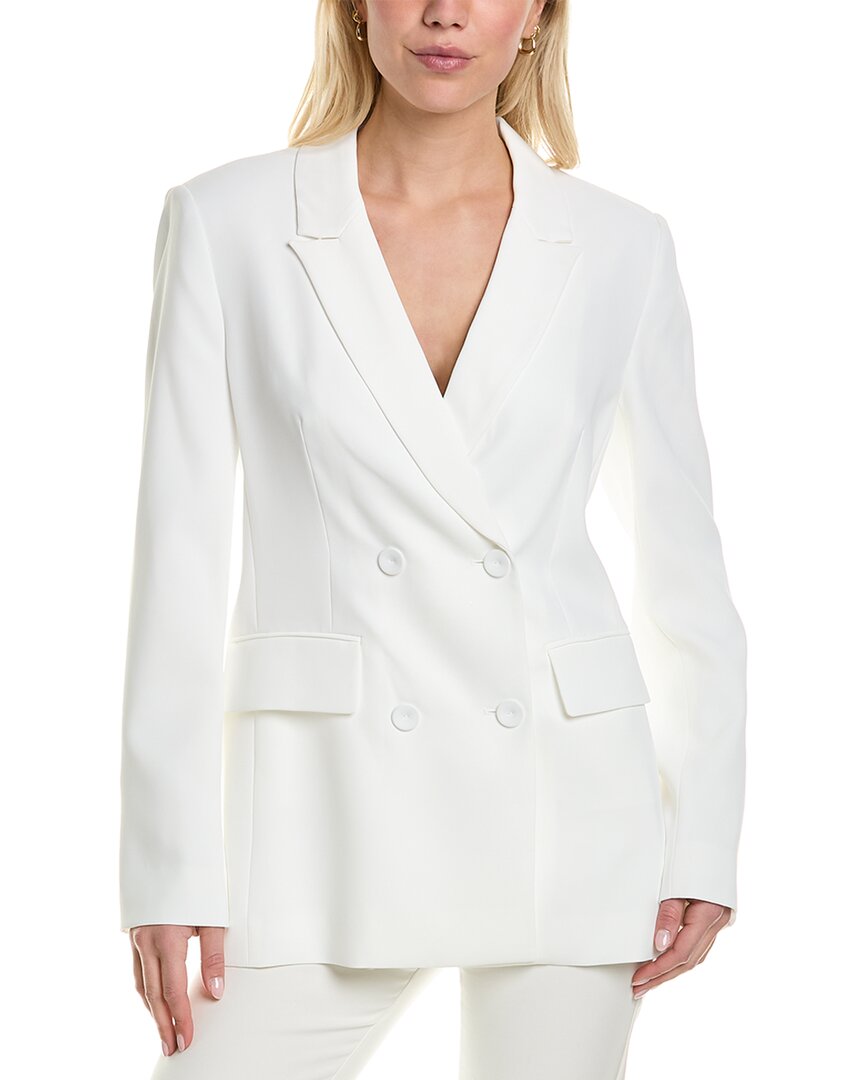 Bcbgmaxazria Open-back Blazer In Gardenia | ModeSens