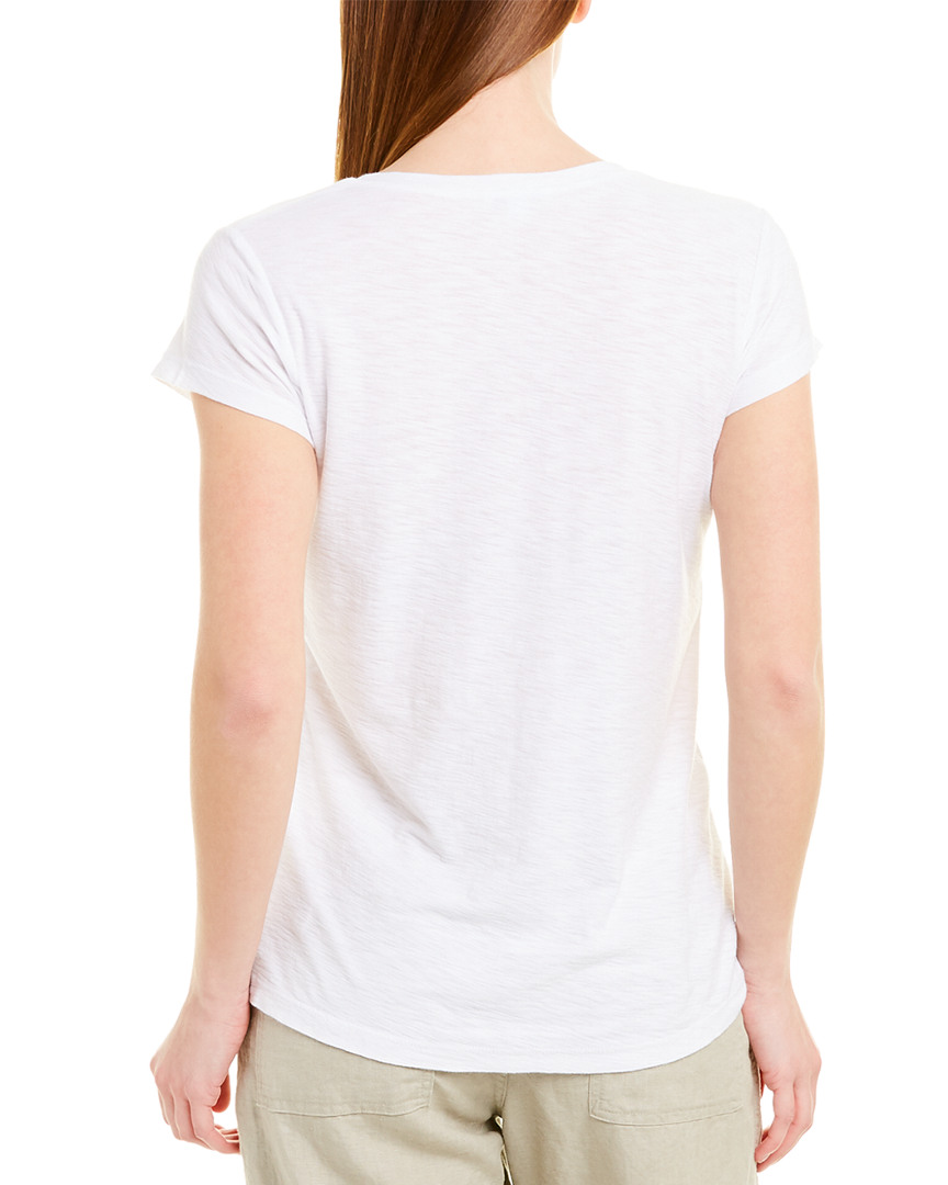 James Perse Standard Gray Cott/Cashm Knit Pocket T Shirt Womens Sz 3 L ...