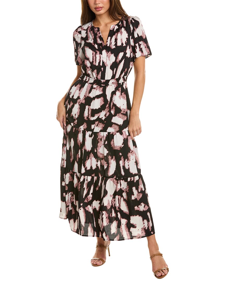Nic + Zoe Nic+zoe Spring Shadow Daydream Tiered Midi Dress