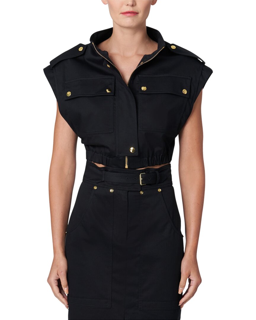 Carolina Herrera Zip Front Cargo Vest