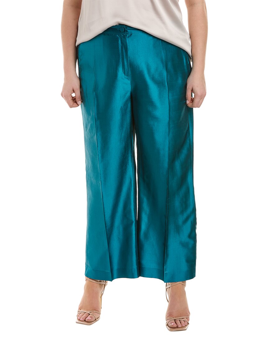 Marina Rinaldi Plus Raggiox Silk Trouser