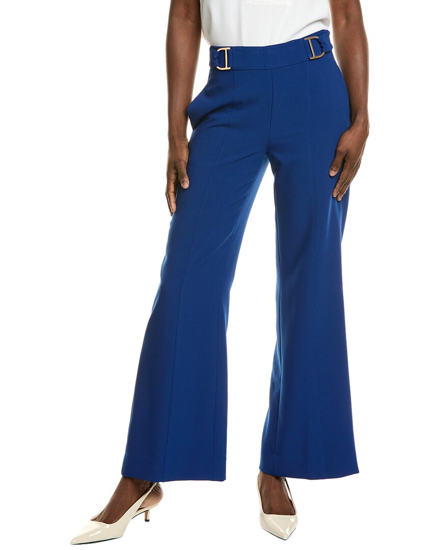 Elie Tahari Inez Pant In Blue