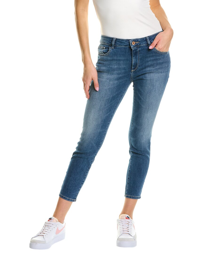 Dl1961 Florence Instasculpt Ankle Skinny Jeans In Blue