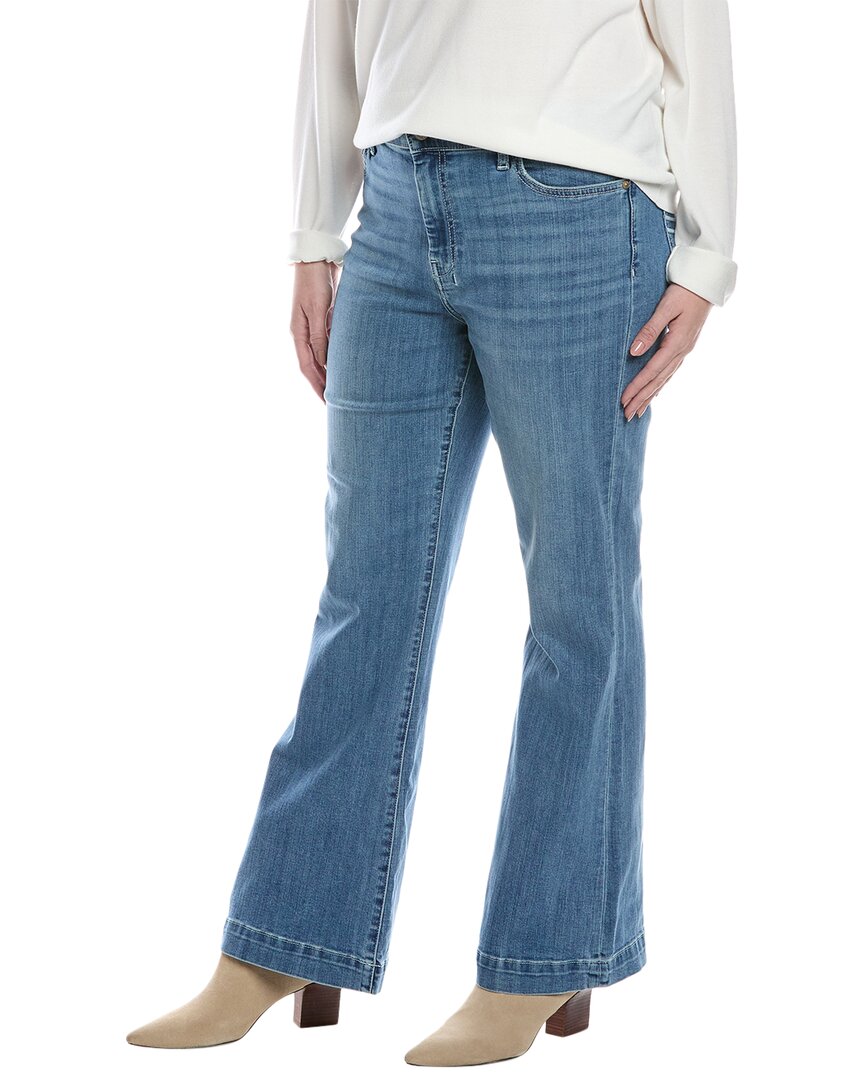 7 For All Mankind Dojo Groovy Original Trouser Jean In Blue