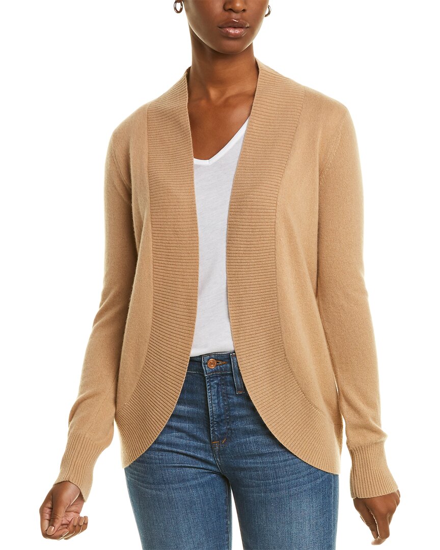 Image of Two Bees Cashmere Racing Stripe Cashmere Cardigan