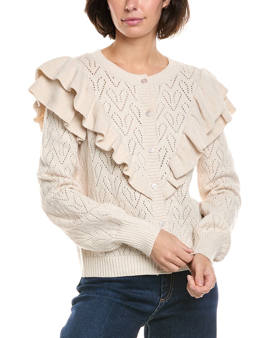 Bagatelle Sweater Jacket In Animal Print