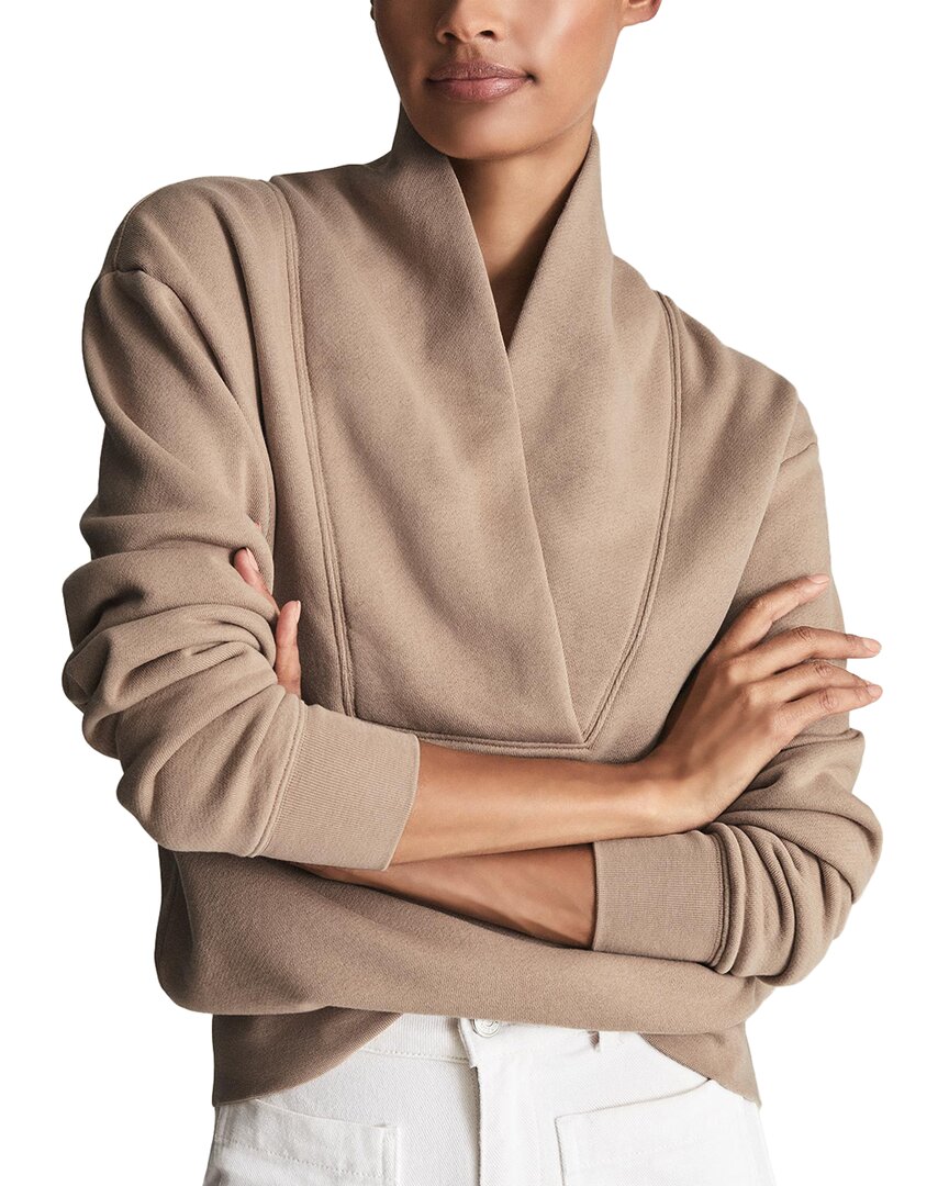 REISS REISS ASTRID SHAWL COLLAR SWEATER
