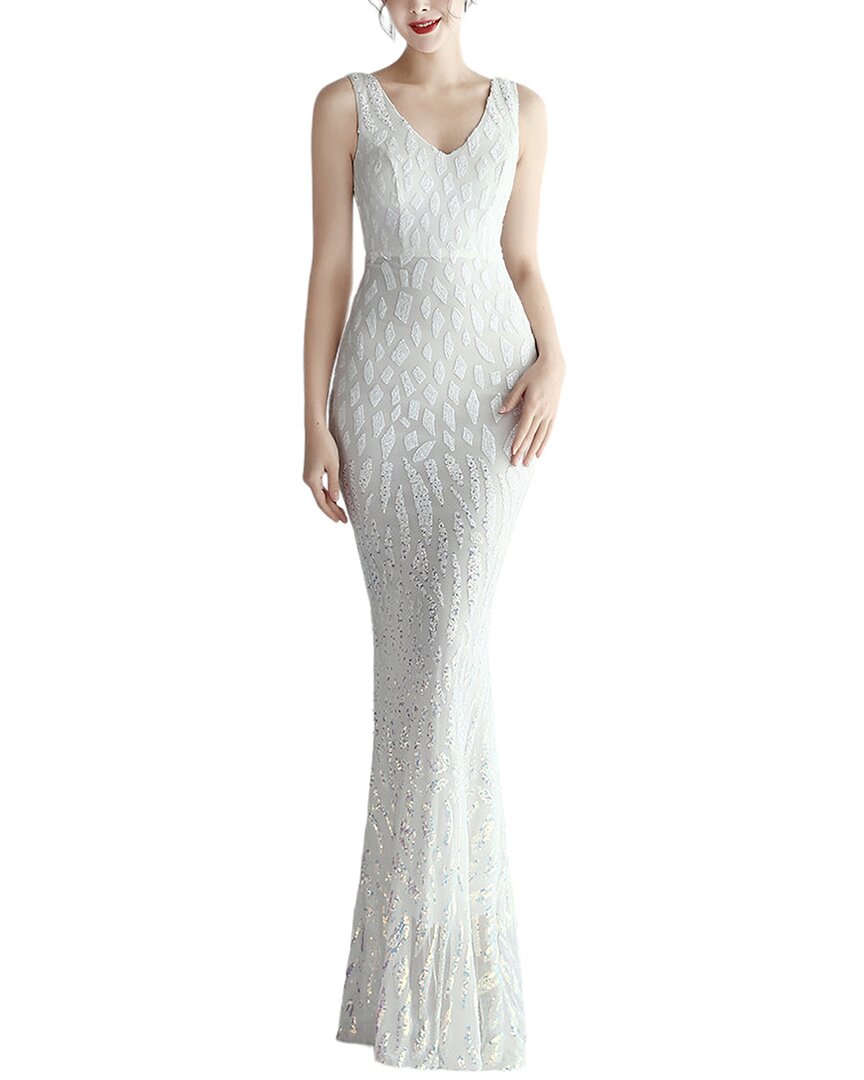 Kalinnu Maxi Dress In White