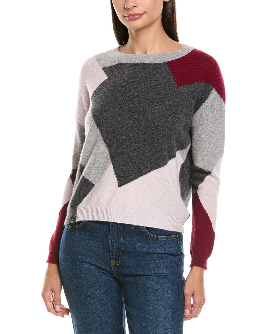 Philosophy Di Lorenzo Serafini Philosophy Colorblocked Cashmere Sweater In Multi