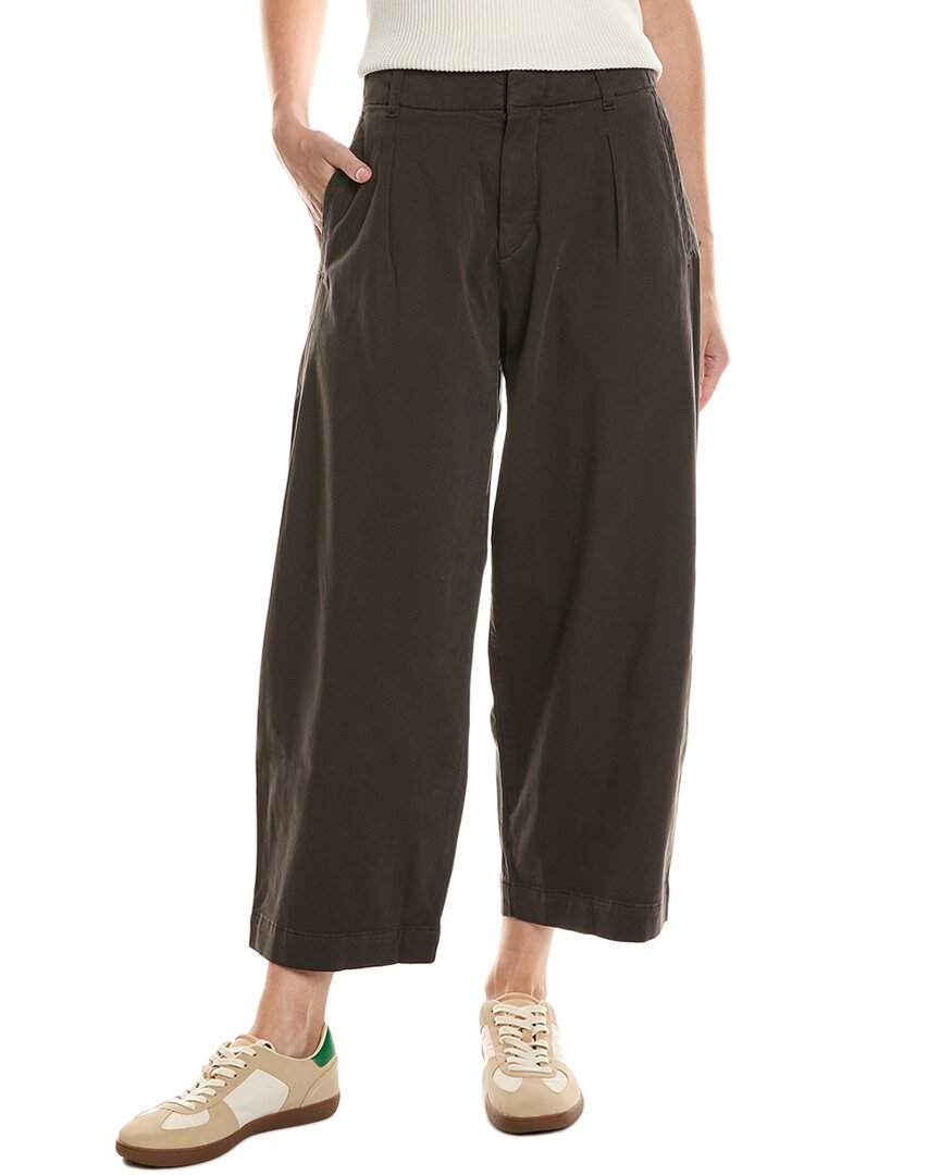 Rag & Bone Donovan Cropped Cotton-blend Twill Wide-leg Pants