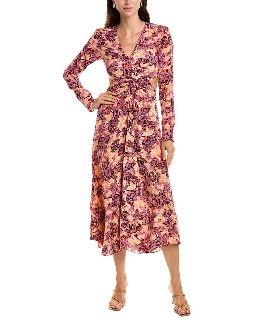 Shop A.l.c . Mona Silk-blend Maxi Dress
