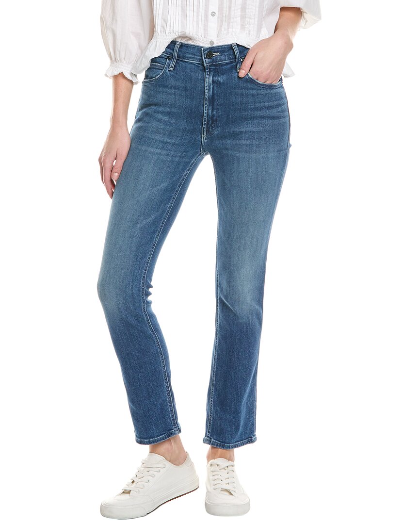 Shop Mother The Mid-rise Dazzler Ankle Wish On A Star Straight Leg Jean