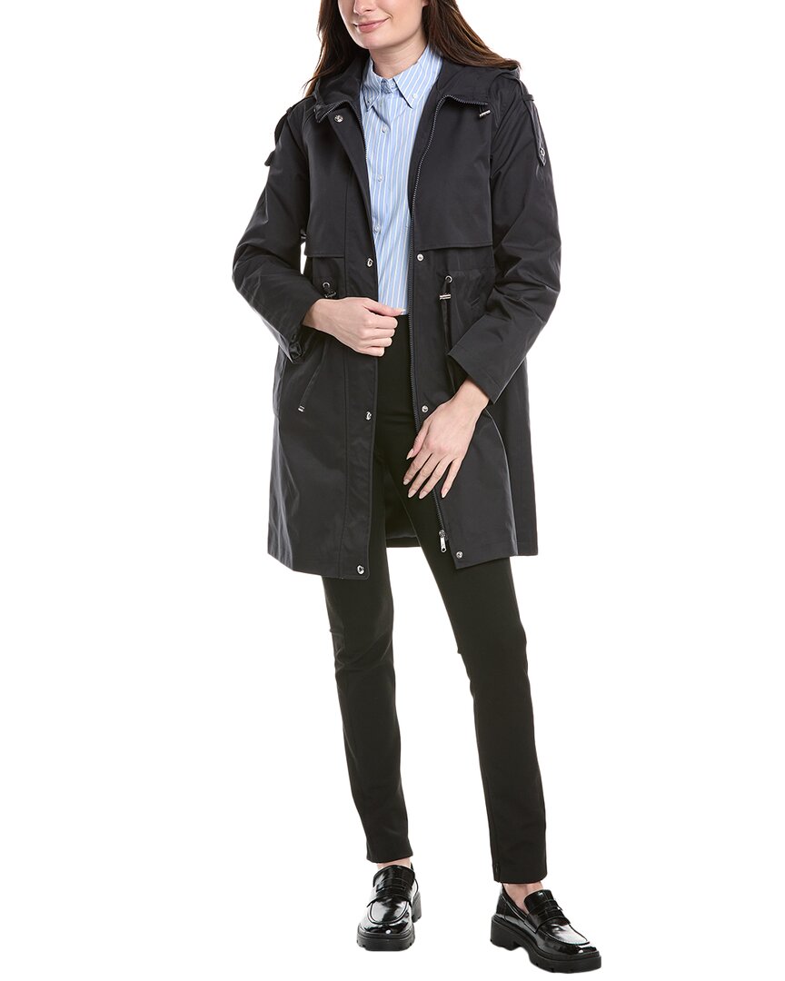 Sam Edelman Trench Coat In Black